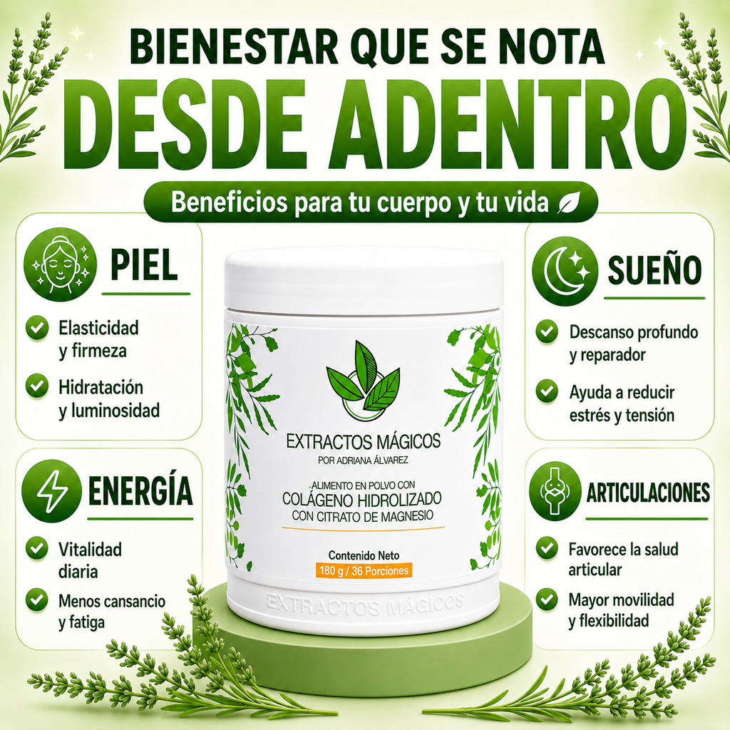 Colágeno con Citrato de Magnesio